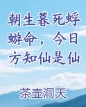朝生暮死蜉蝣命，今日方知仙是仙